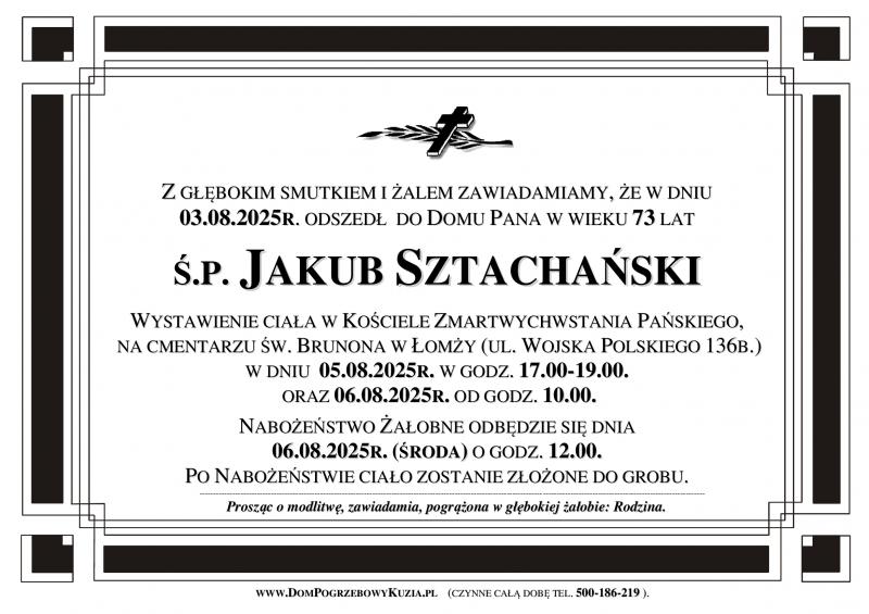 Jakub Sztachański