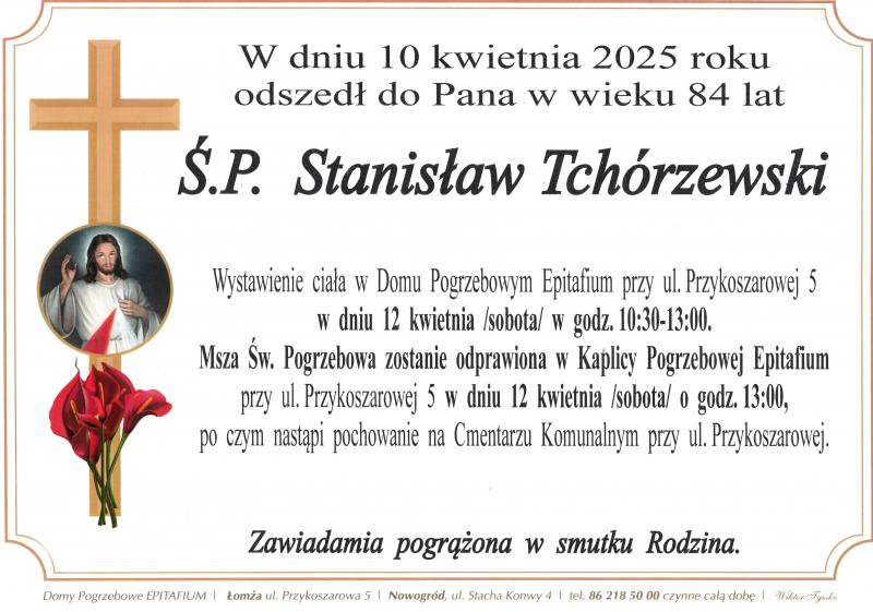 Stanisław  Tchórzewski