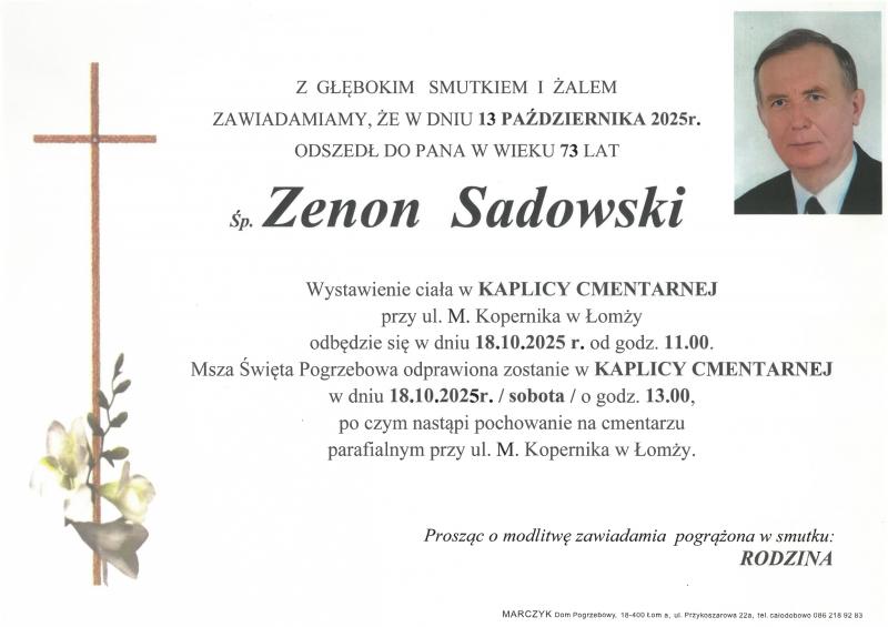 Zenon  Sadowski
