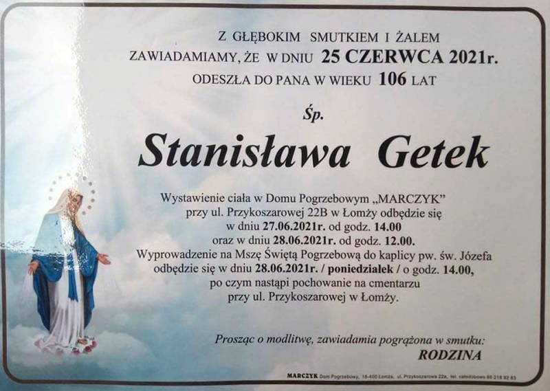 Stanisława Getek
