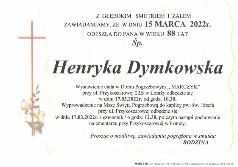 Henryka  Dymkowska