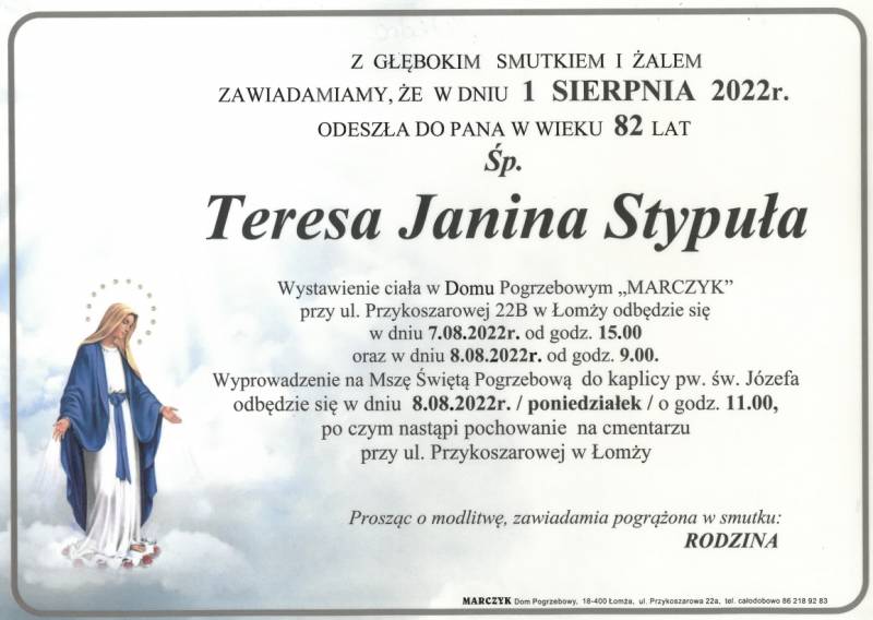 Teresa Janina Stypuła