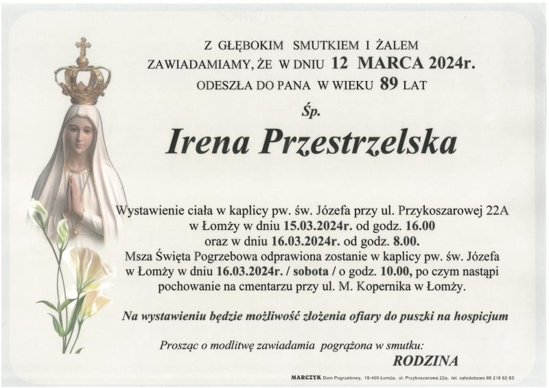 Irena  Przestrzelska