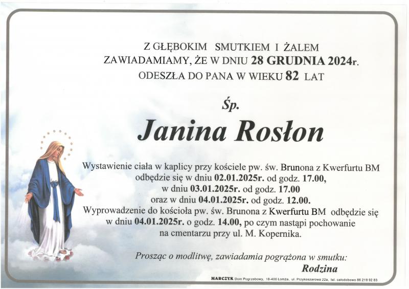 Janina Rosłon