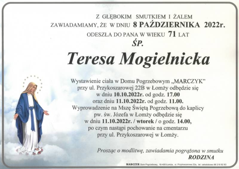 Teresa  Mogielnicka