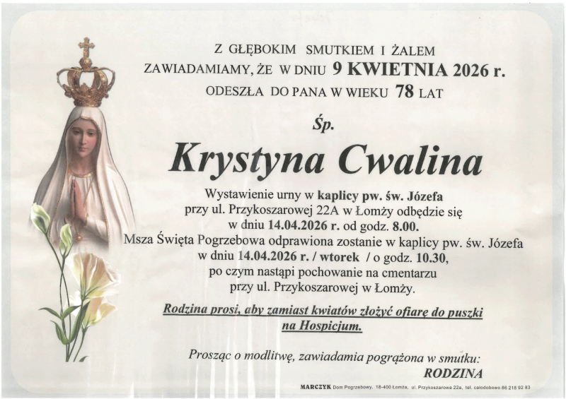 Krystyna Cwalina