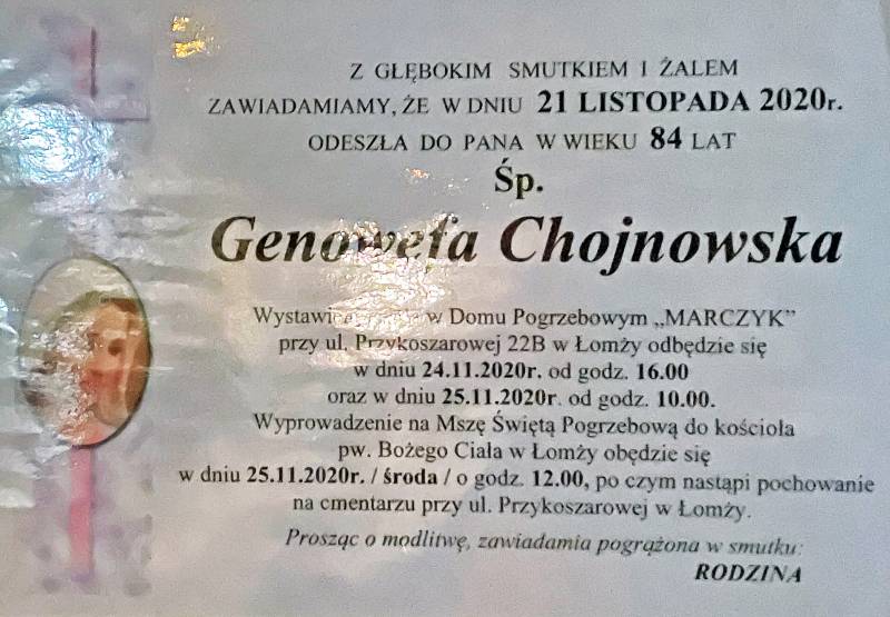Genowefa  Chojnowska