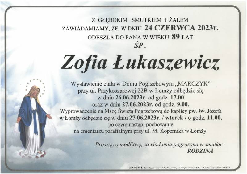Zofia Łukaszewicz