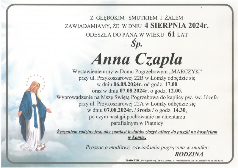 Anna  Czapla