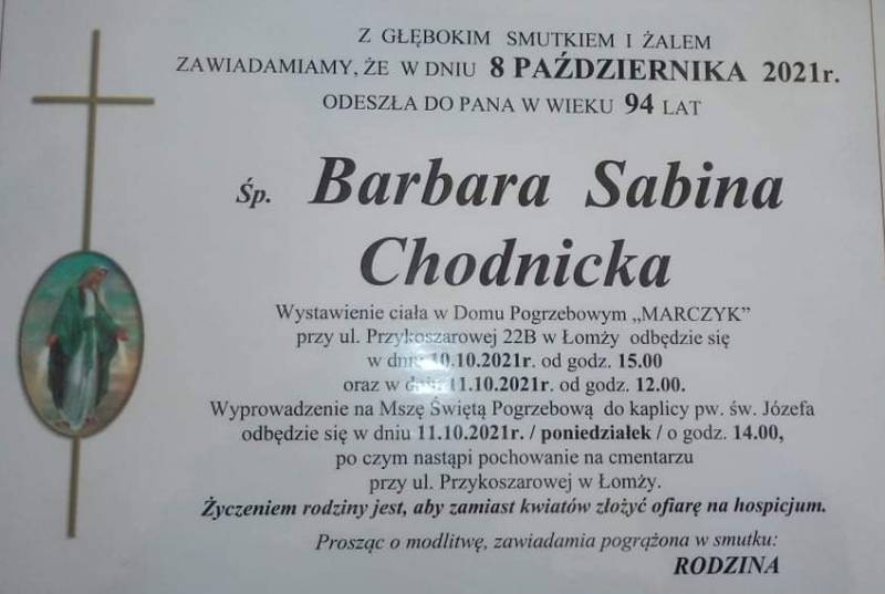 Barbara Sabina Chodnicka