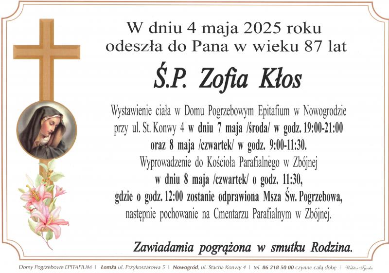 Zofia Kłos