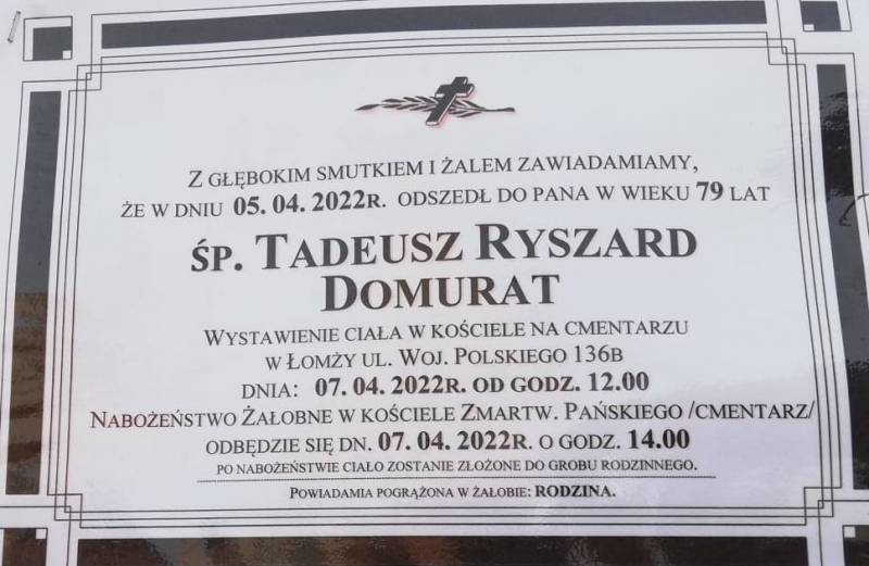 Tadeusz Ryszard Domurat