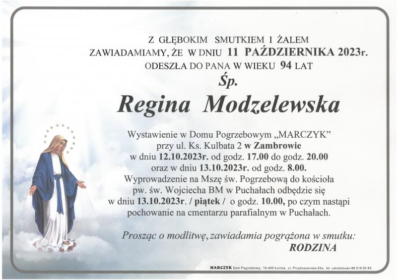 Regina  Modzelewska