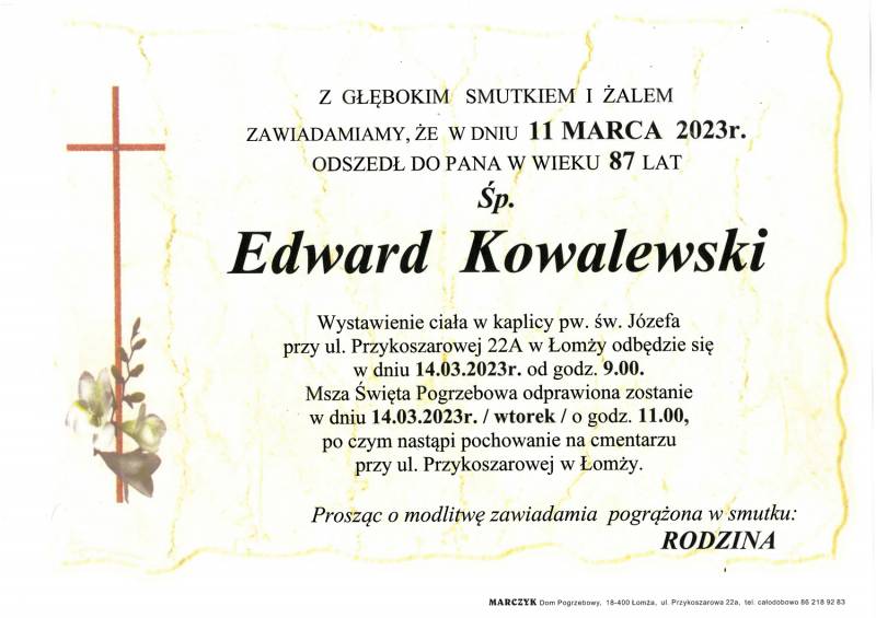 Edward Kowalewski