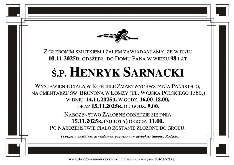Henryk Sarnacki