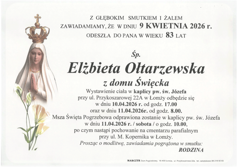 Elżbieta  Ołtarzewska