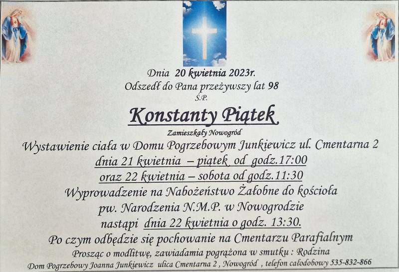 Konstanty Piątek