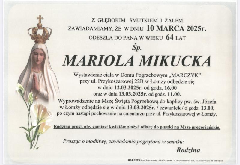 Mariola Mikucka