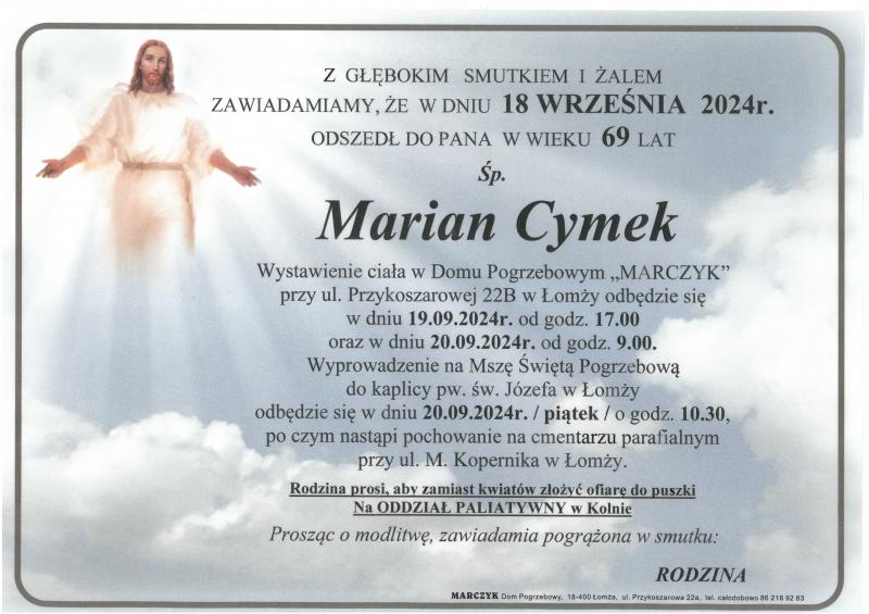 Marian Cymek