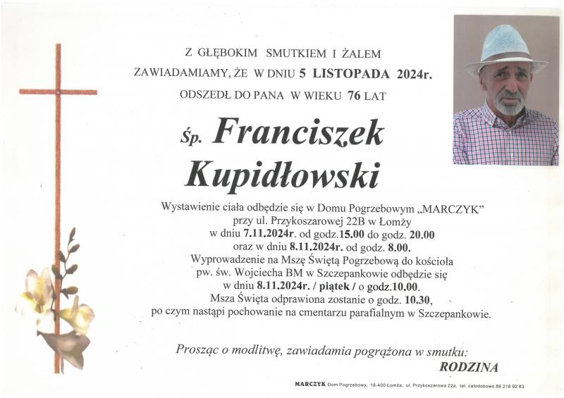Franciszek Kupidłowski