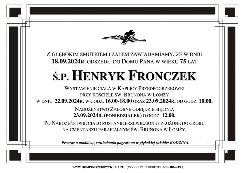 Henryk Fronczek