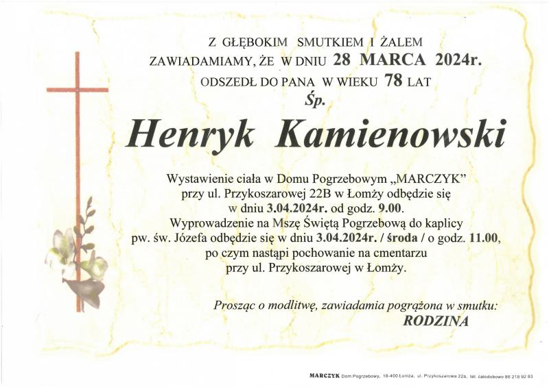 Henryk Kamienowski