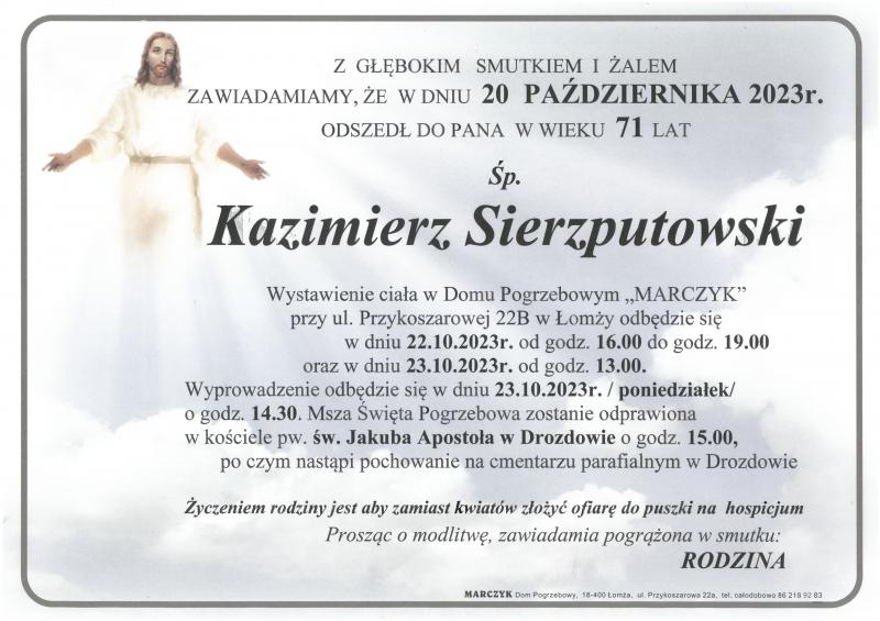 Kazimierz Sierzputowski