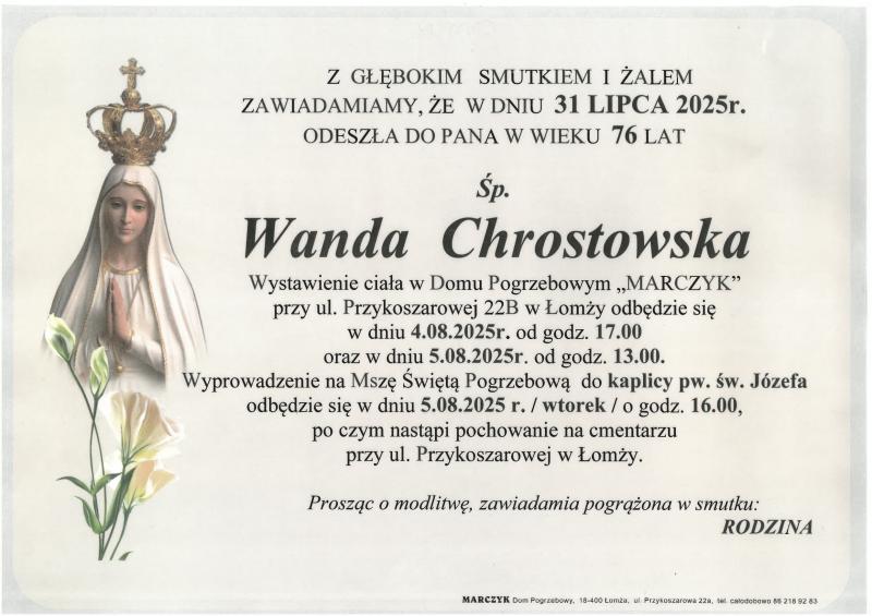 Wanda Chrostowska