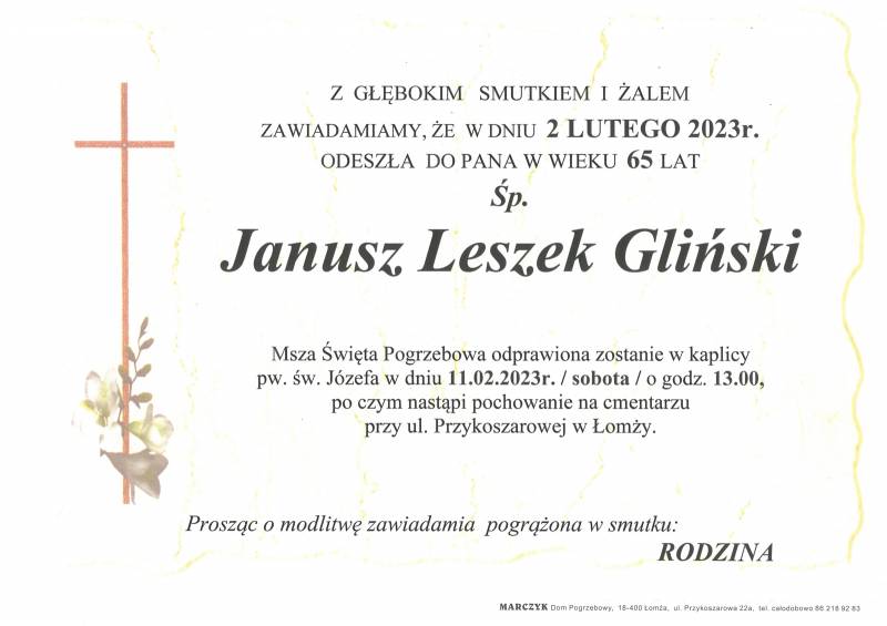 Janusz Leszek Gliński