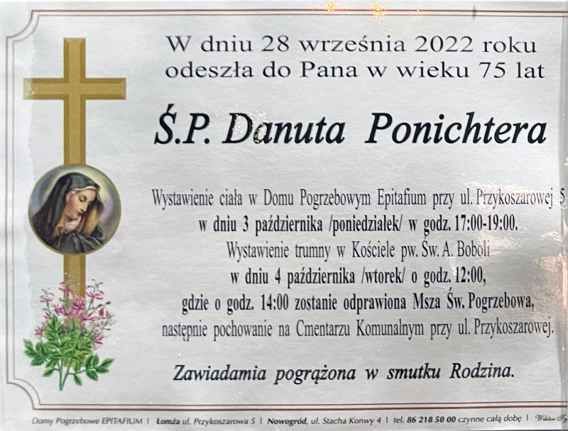 Danuta  Ponichtera