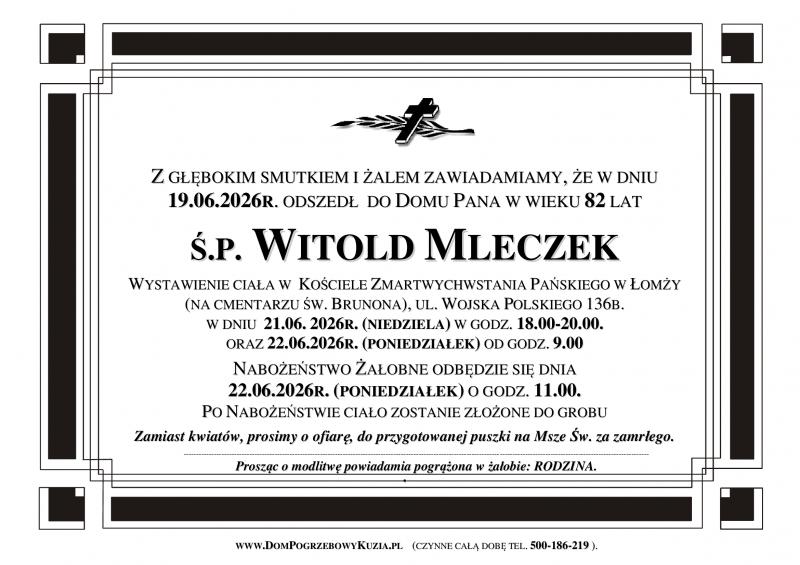 Witold Mleczek