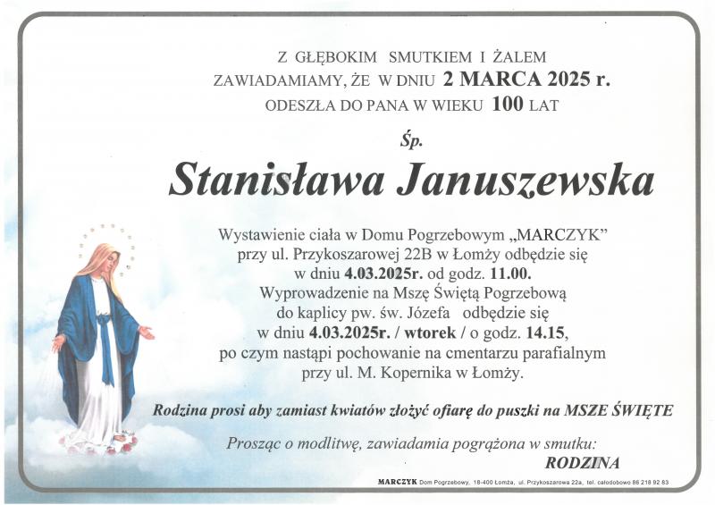 Stanisława Januszewska