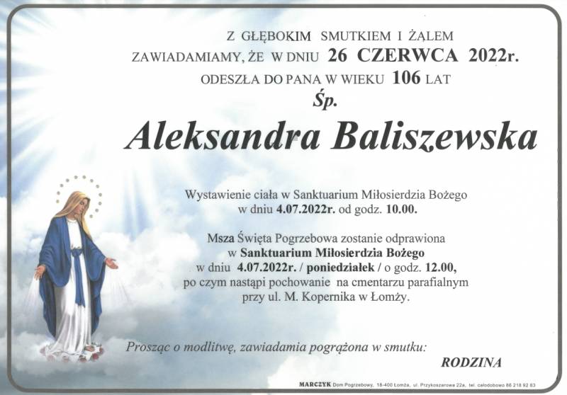 Aleksandra  Baliszewska