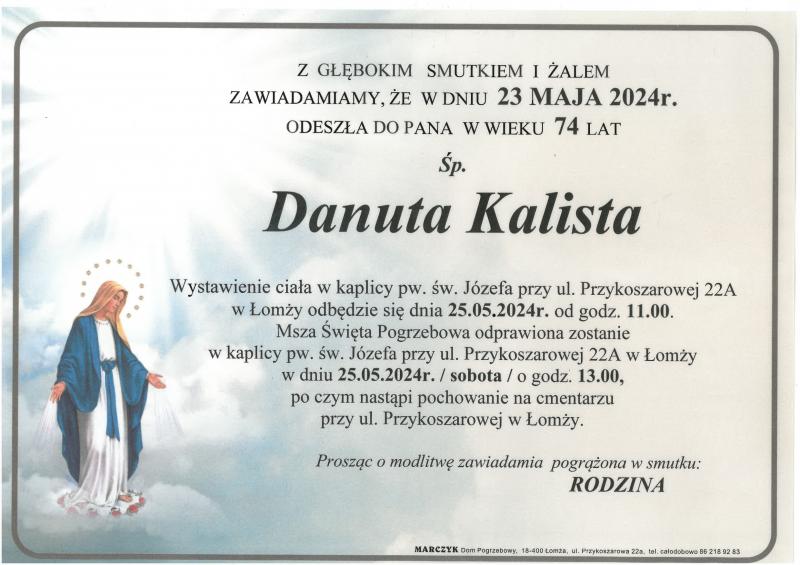 Danuta Kalista