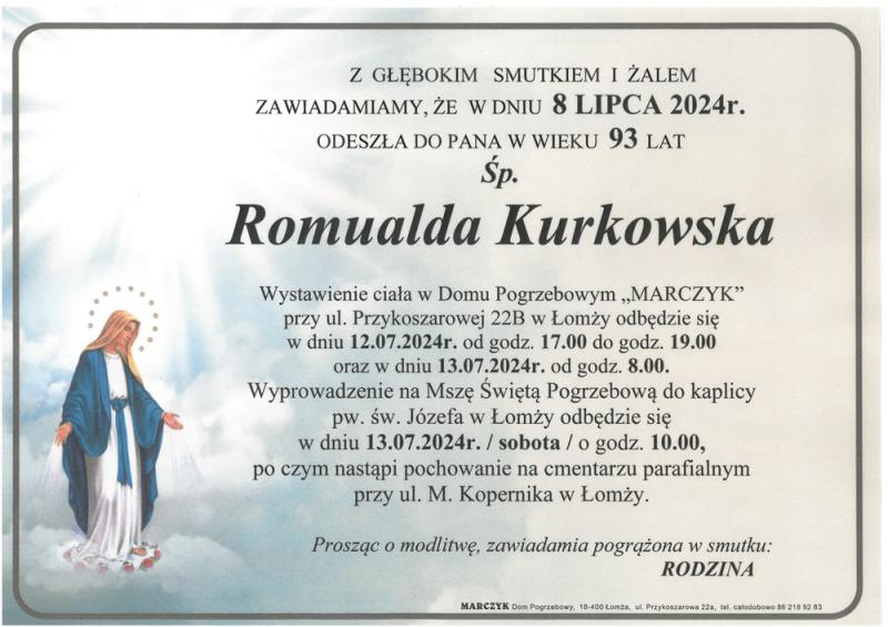 Romualda Kurkowska