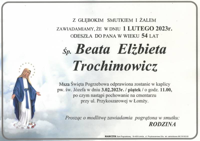 Beata Elżbieta  Trochimowicz