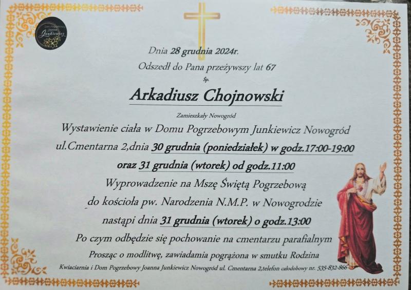 Arkadiusz Chojnowski
