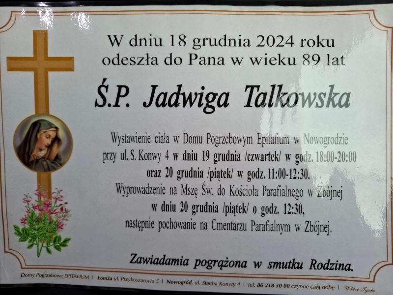 Jadwiga Talkowska