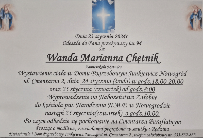 Wanda Marianna Chętnik