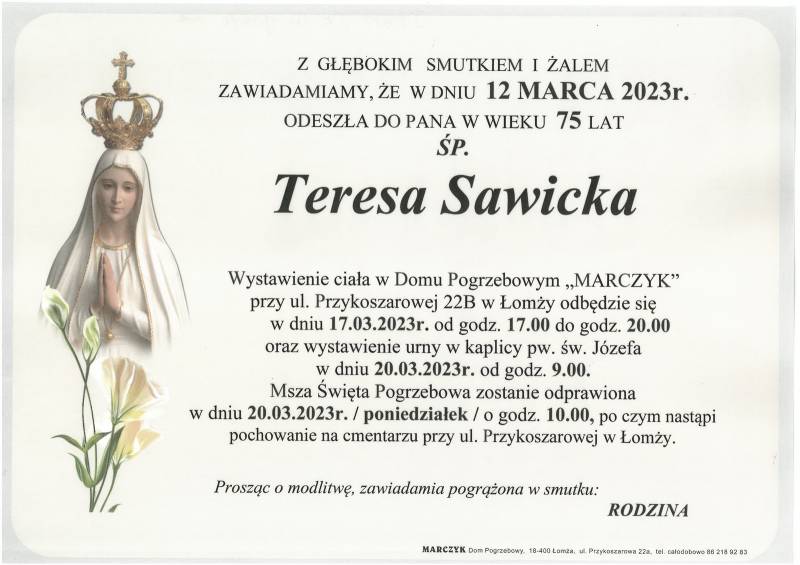 Teresa Sawicka