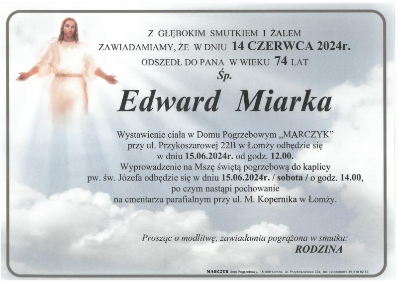 Edward Miarka