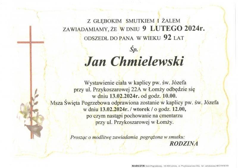 Jan Chmielewski