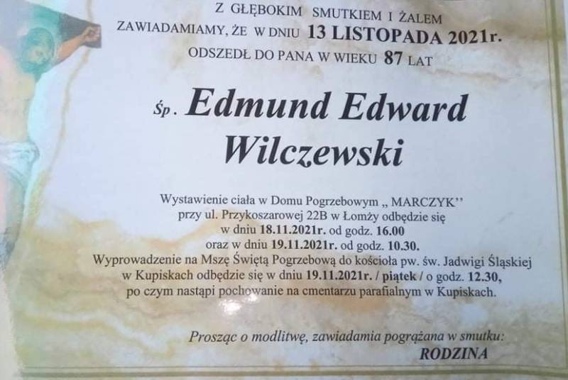 Edmund Edward Wilczewski