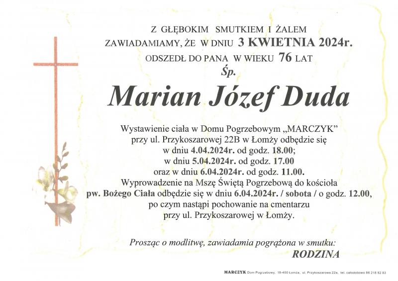 Marian Józef Duda