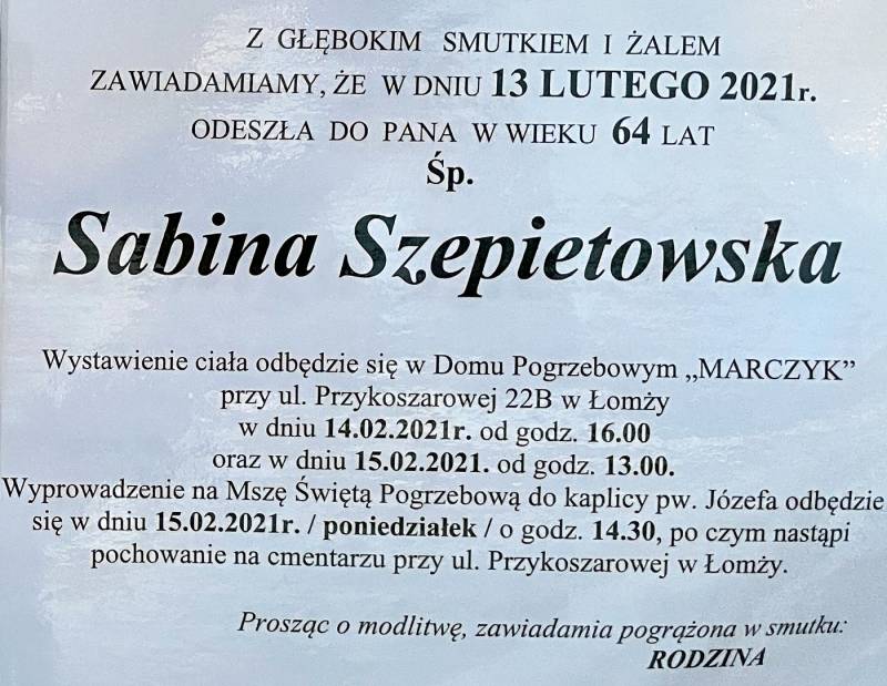 Sabina Szepietowska
