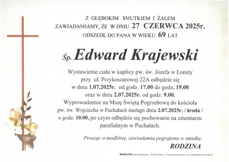 Edward Krajewski