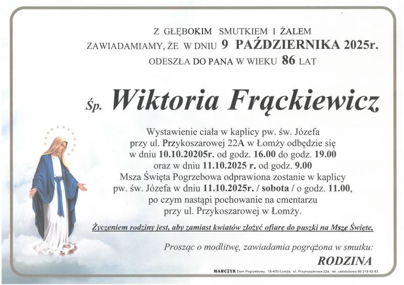 Wiktoria Frąckiewicz