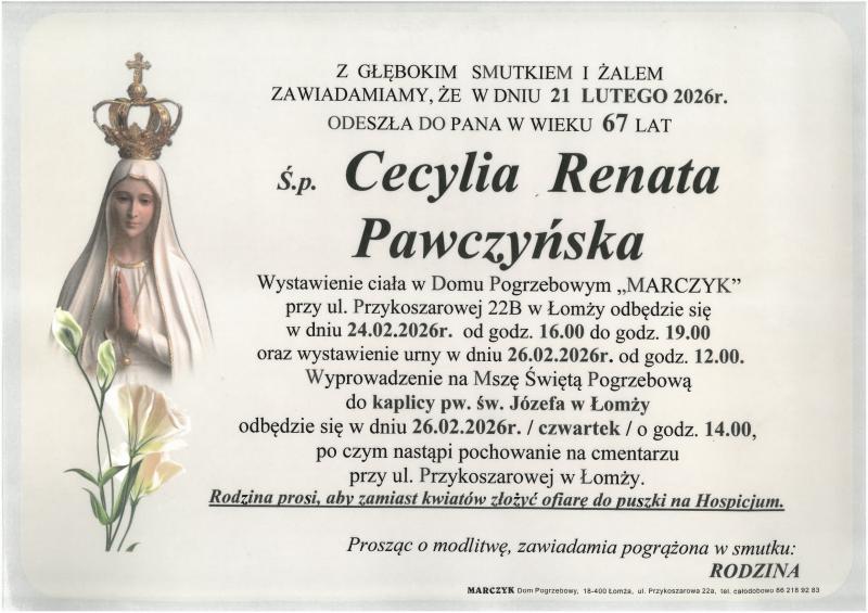 Cecylia Renata Pawczyńska