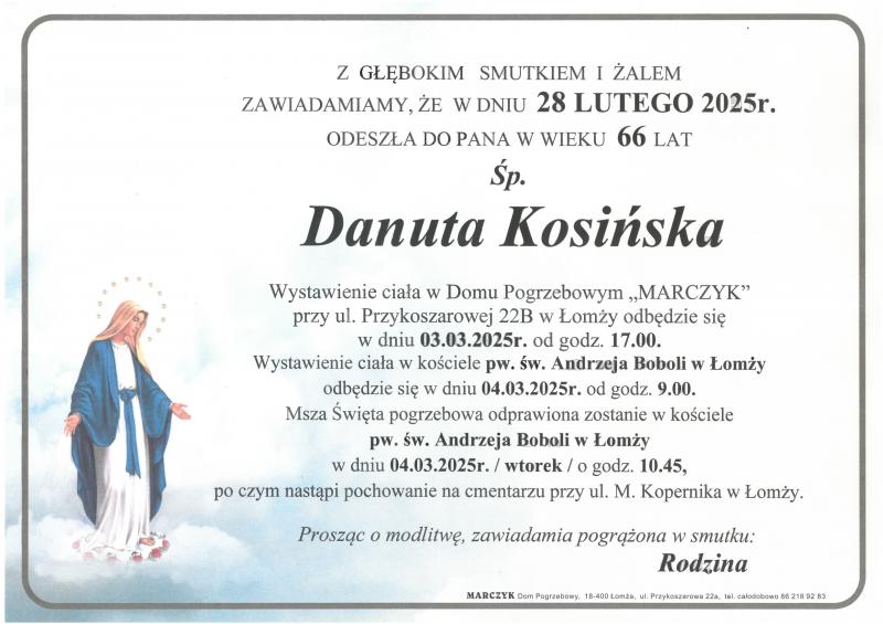 Danuta  Kosińska