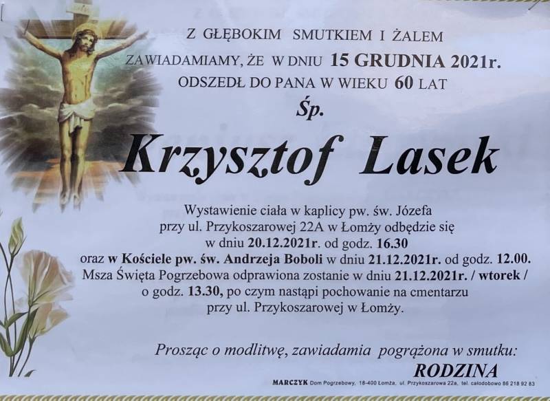 Krzysztof  Lasek
